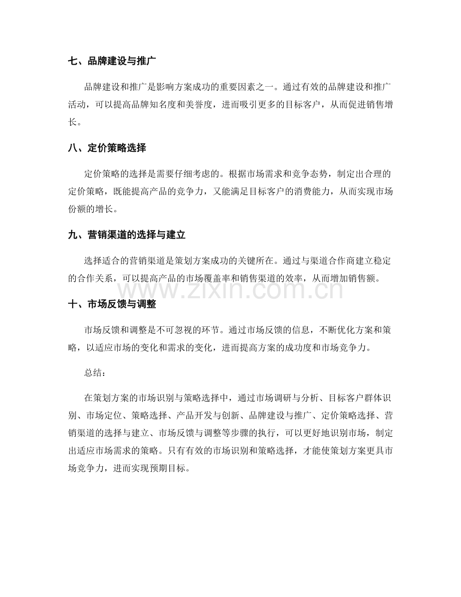 策划方案的市场识别与策略选择.docx_第2页