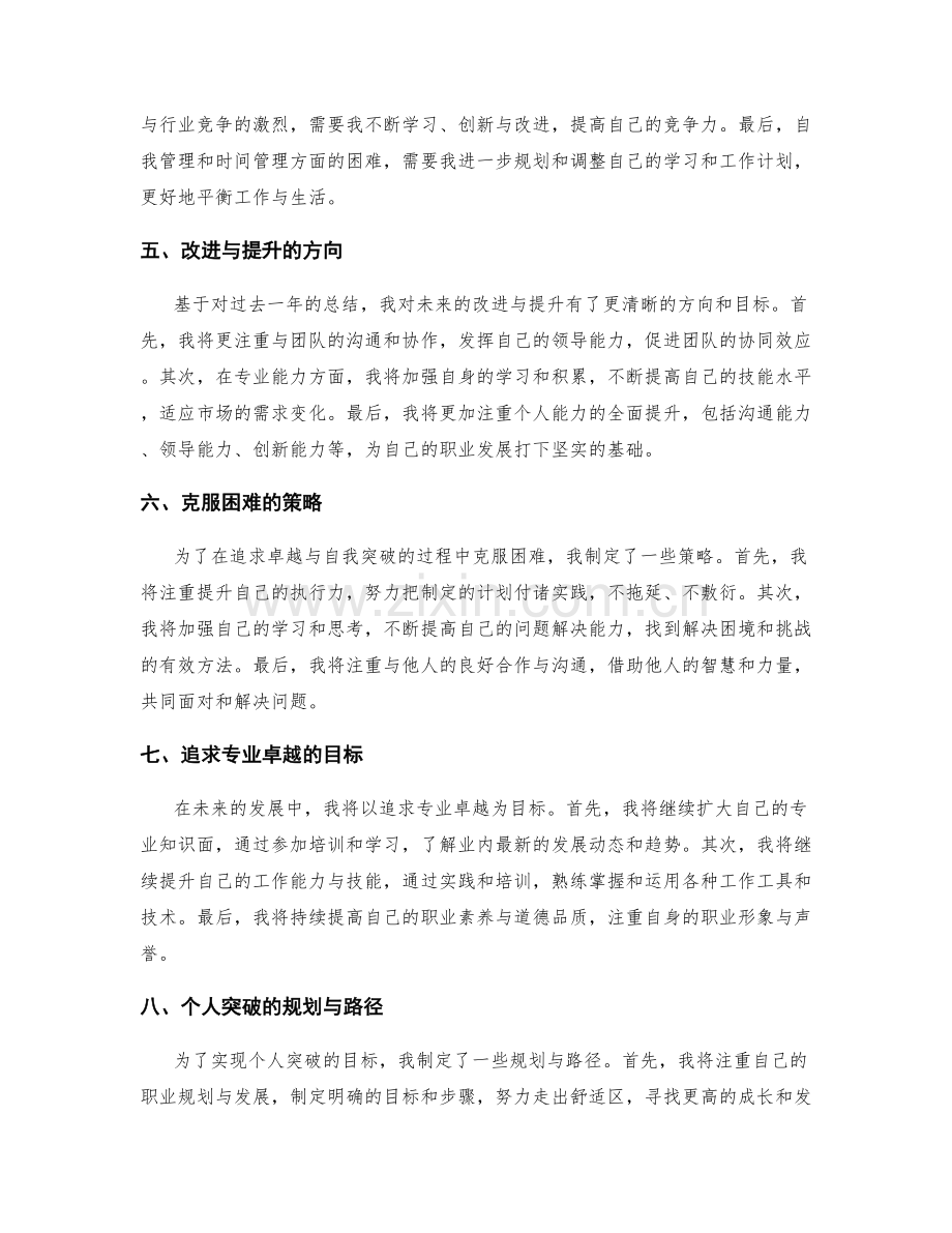 年终总结的追求卓越与自我突破.docx_第2页