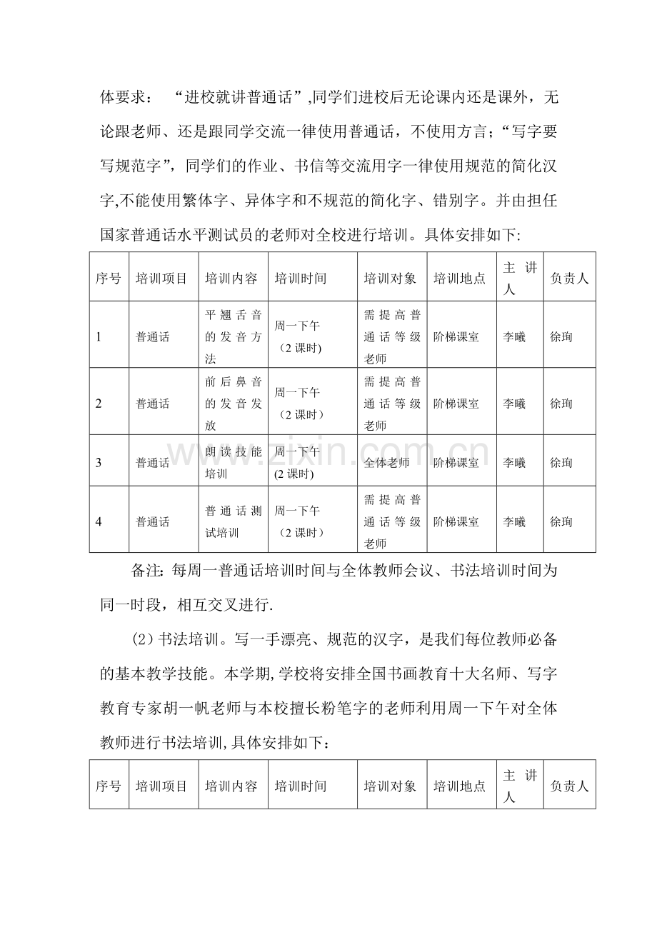 盐田区外国语小学校本培训工作方案.doc_第2页