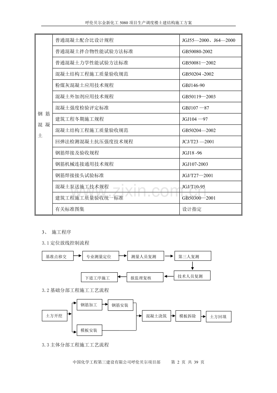 生产调度楼结构施工方案试卷教案.doc_第2页