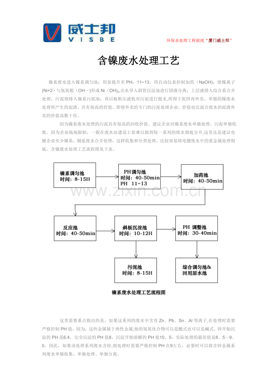 含镍废水处理工艺.doc_第1页