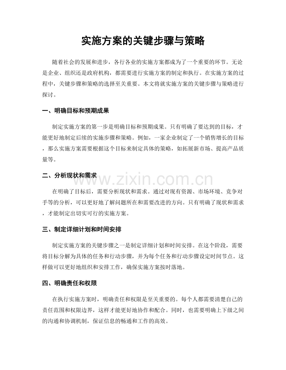 实施方案的关键步骤与策略.docx_第1页