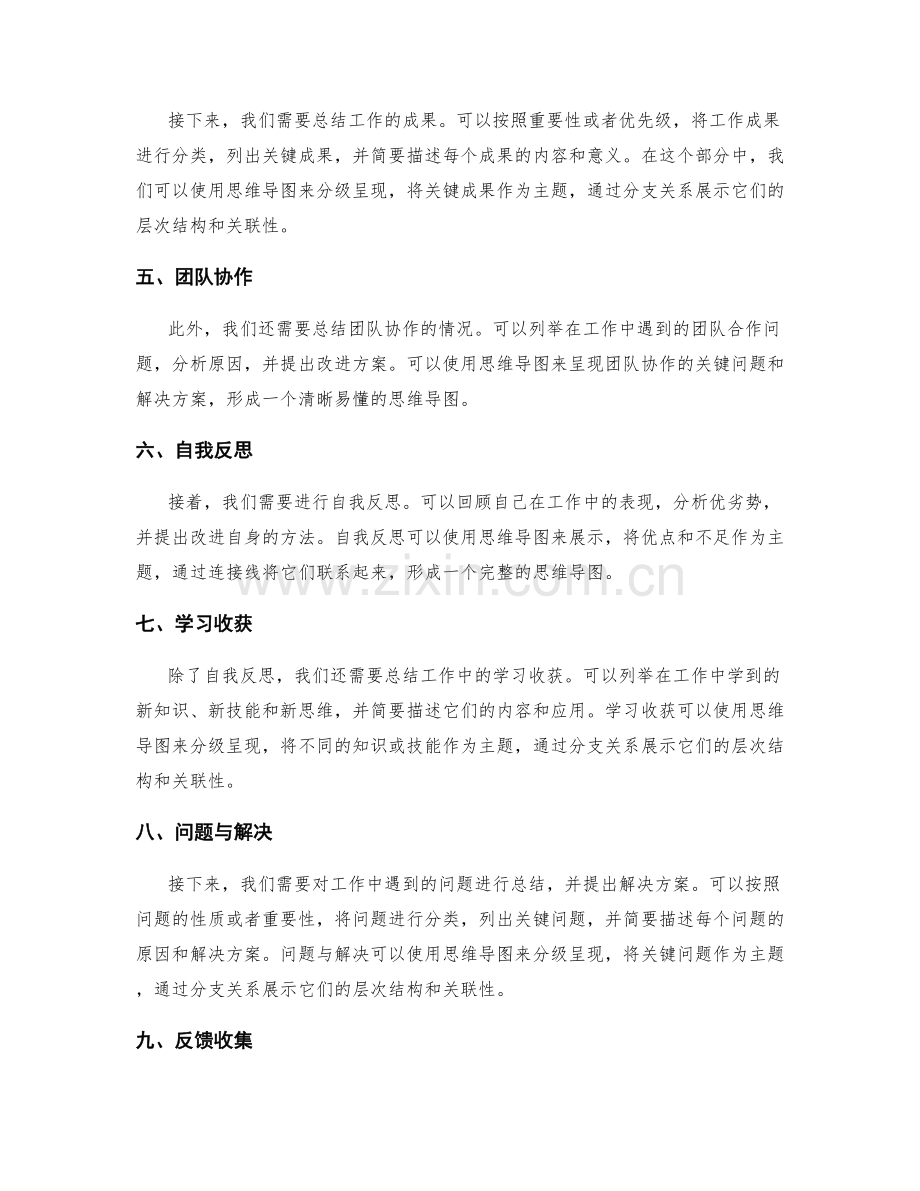 工作总结的精简写作技巧与思维导图.docx_第2页