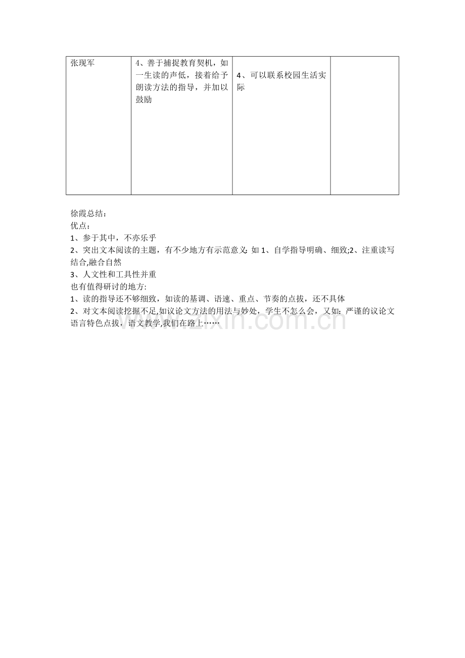 九年级语文备课组教研活动记录.docx_第2页