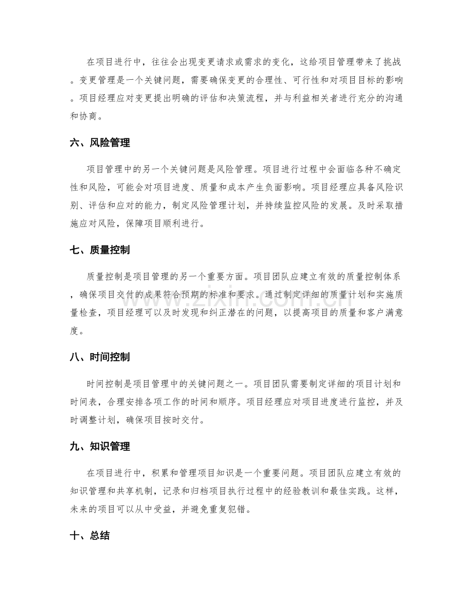 项目管理中的关键问题与解决方案.docx_第2页