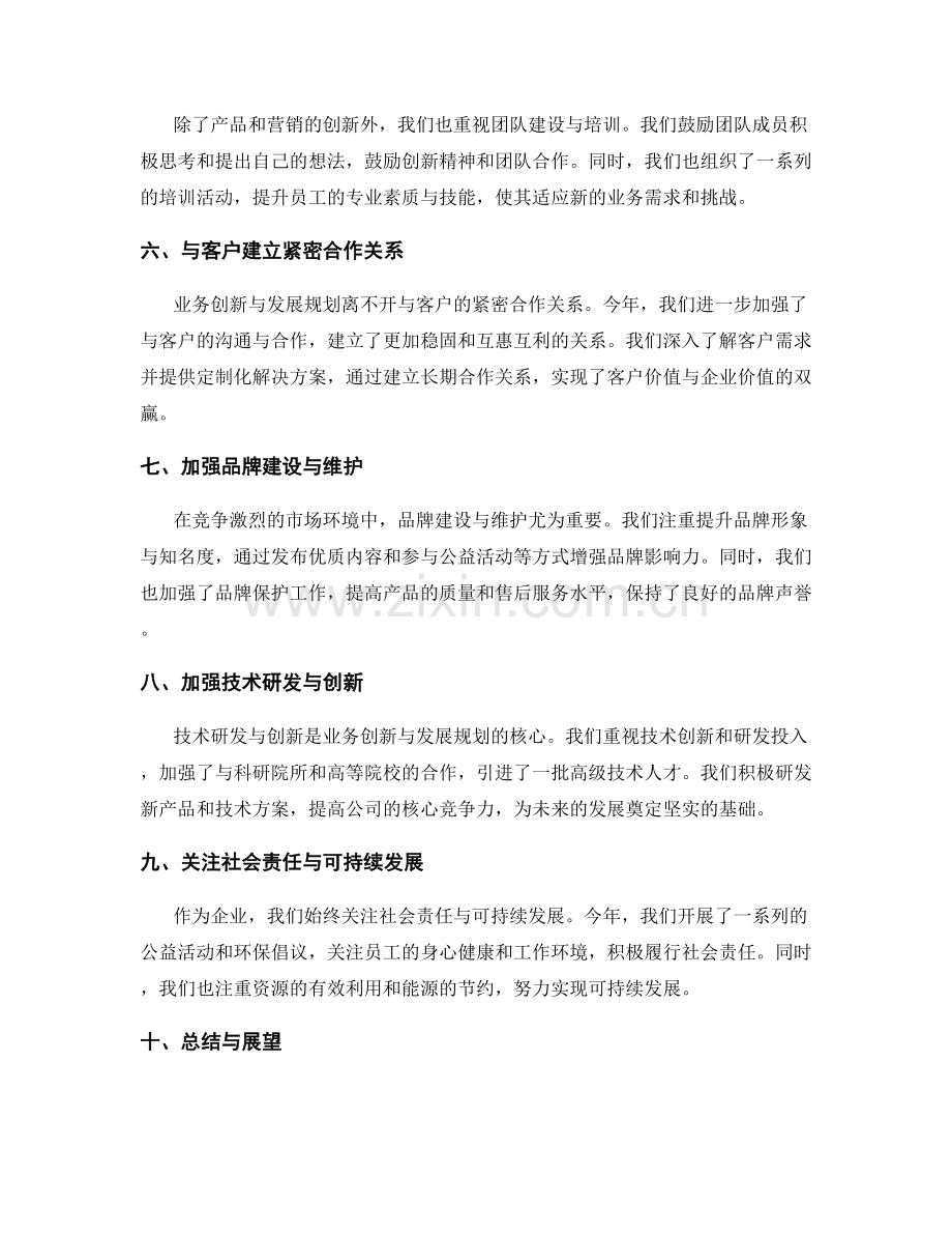 年终总结的业务创新与发展规划.docx_第2页