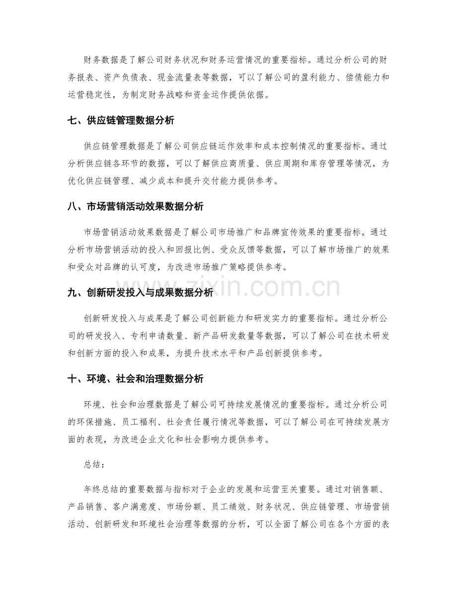 年终总结的重要数据与指标.docx_第2页