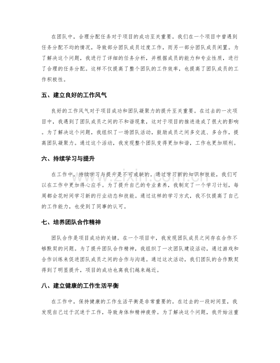 工作总结中的成功案例和经验借鉴.docx_第2页