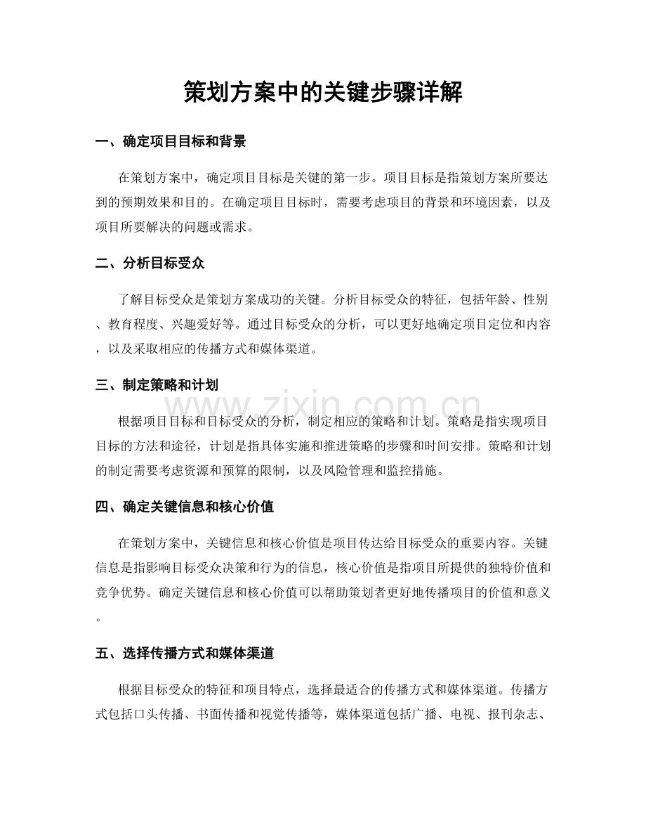 策划方案中的关键步骤详解.docx_第1页