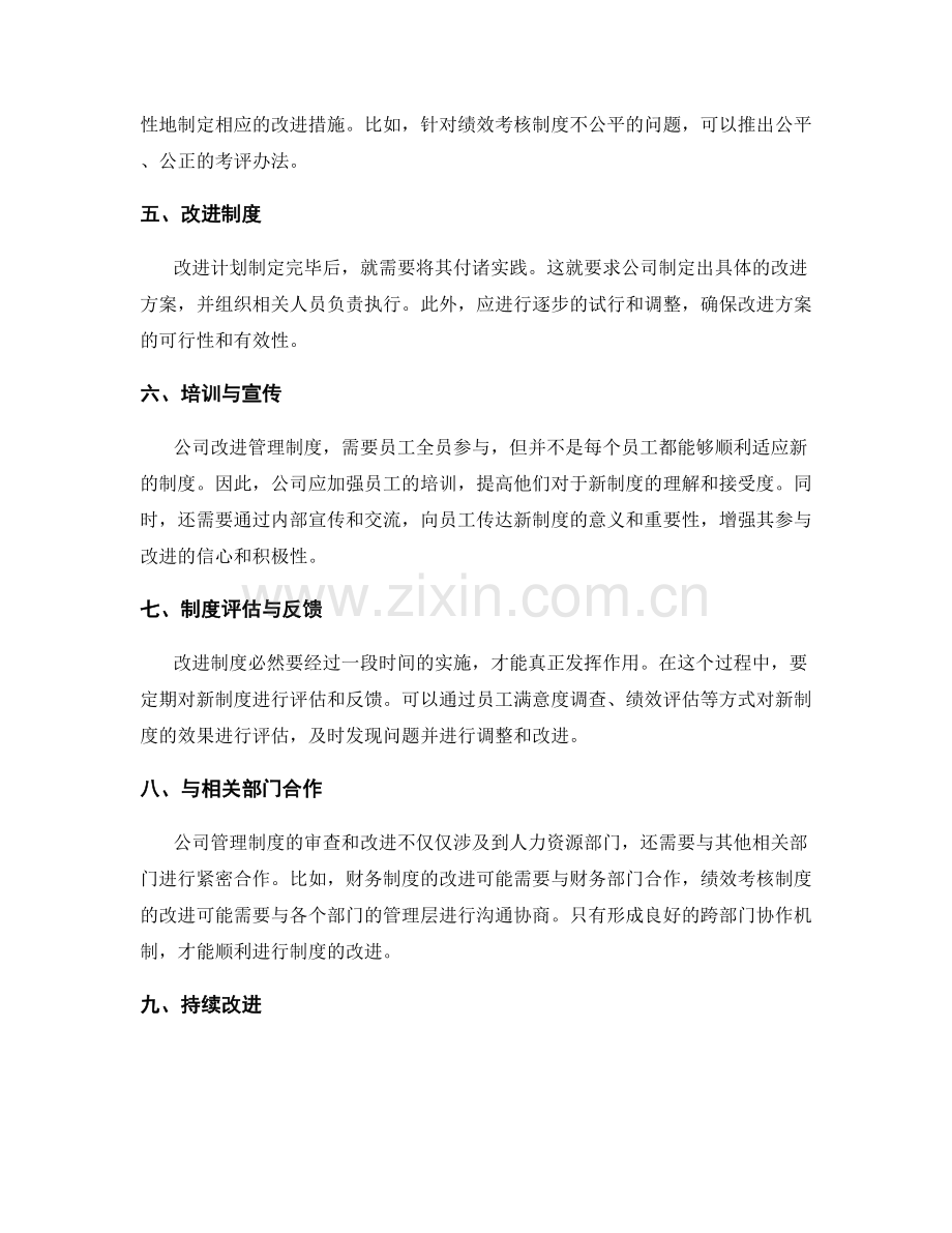 公司管理制度审查与改进.docx_第2页