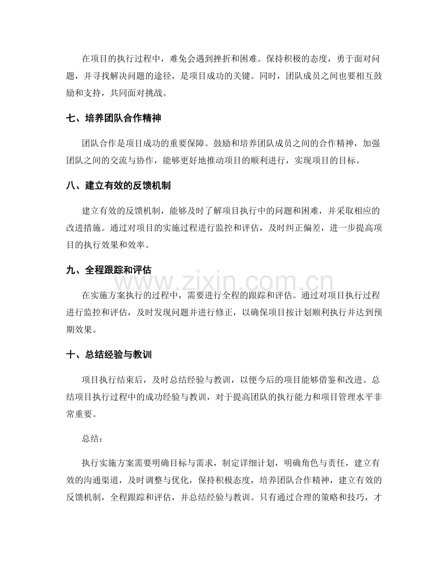 执行实施方案的成功策略与技巧分享.docx_第2页