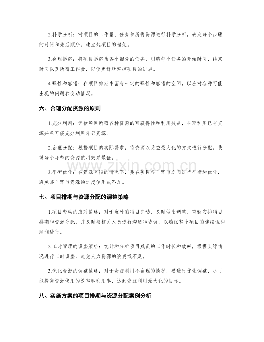 实施方案的项目排期与资源分配.docx_第2页