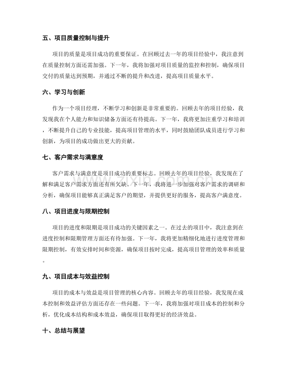 年终总结的项目经验总结与计划调整.docx_第2页