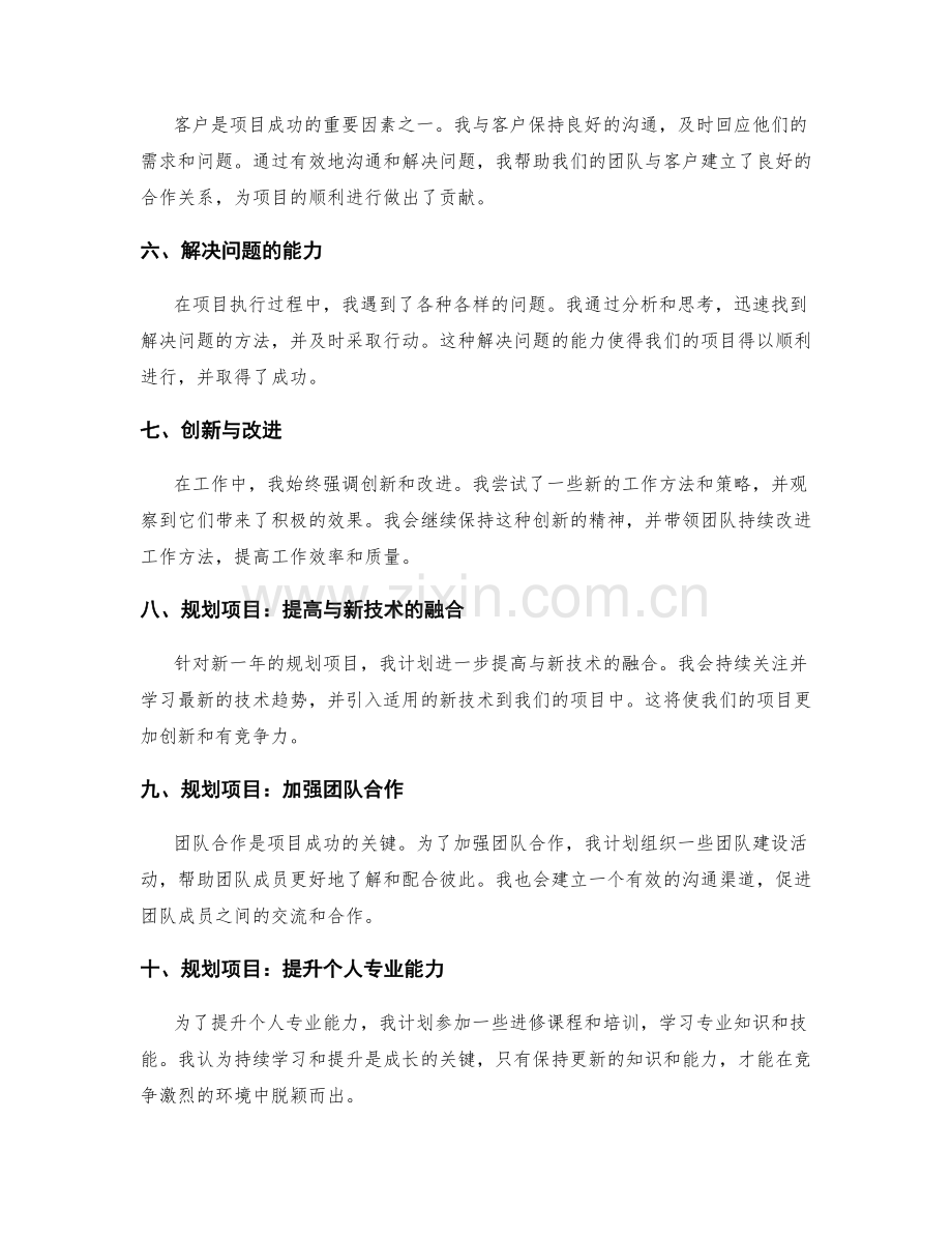 年终总结中的重要成果与规划项目.docx_第2页