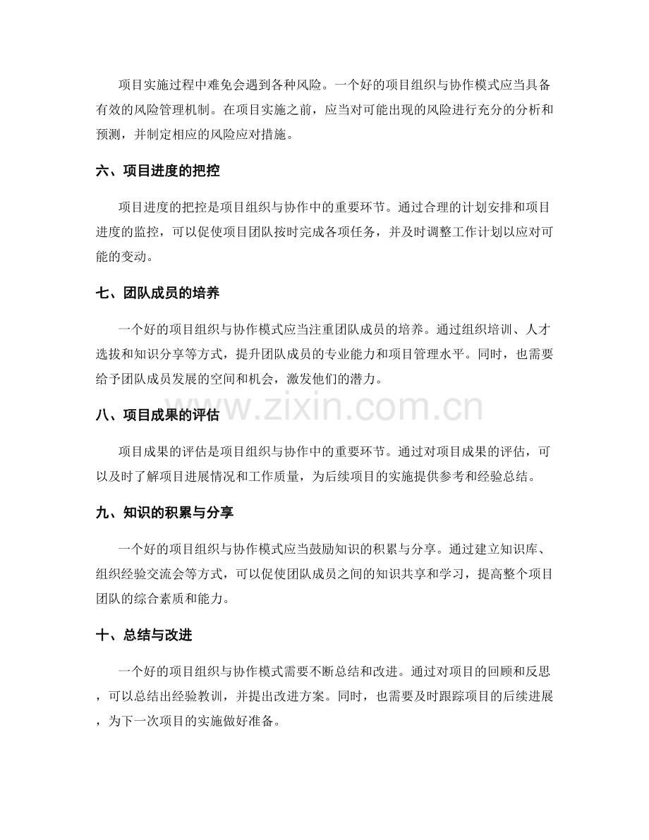 实施方案的项目组织与协作模式.docx_第2页