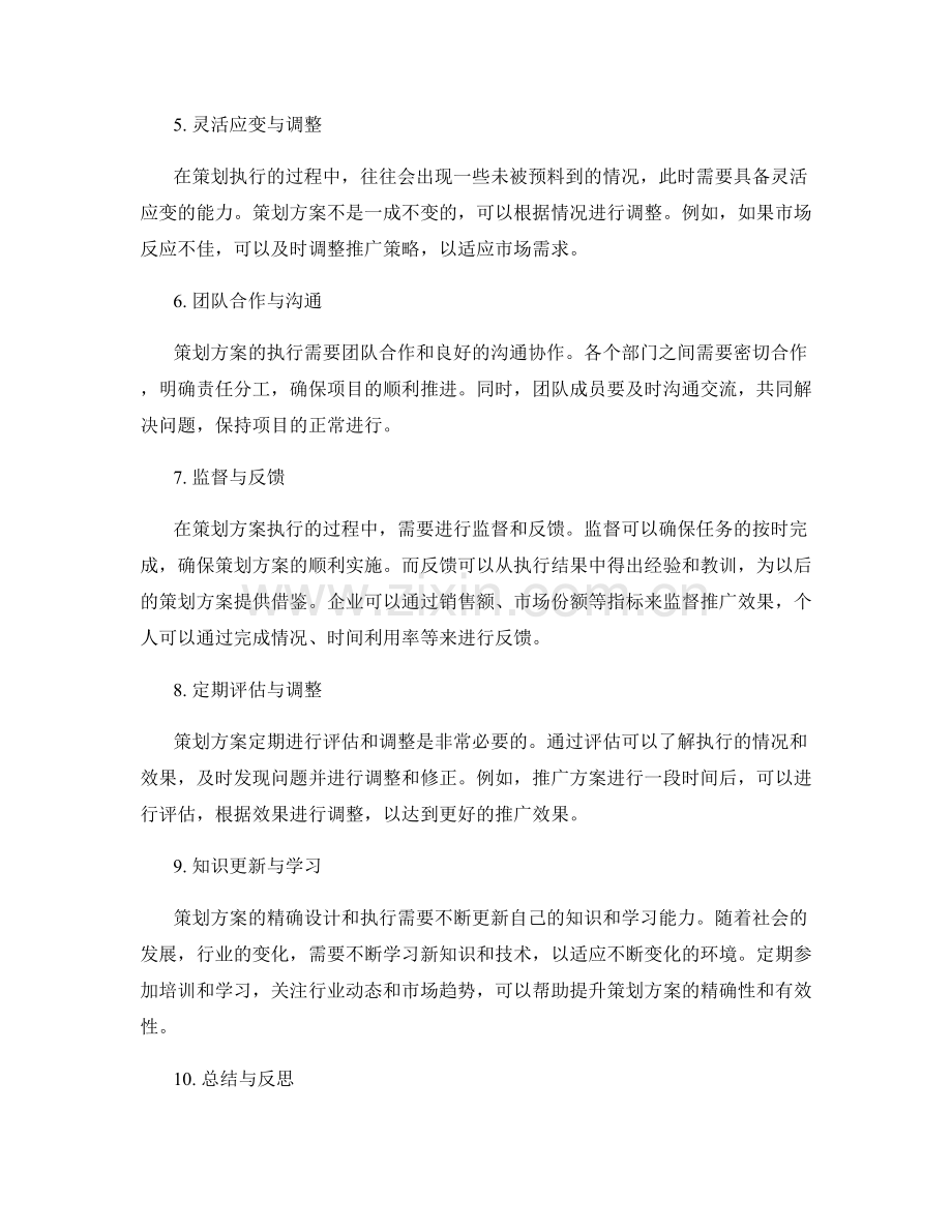 策划方案的精确设计与执行.docx_第2页