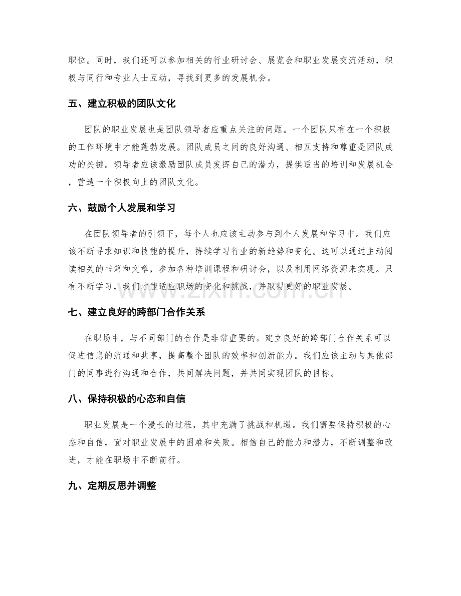 年终总结的个人与团队职业发展建议.docx_第2页