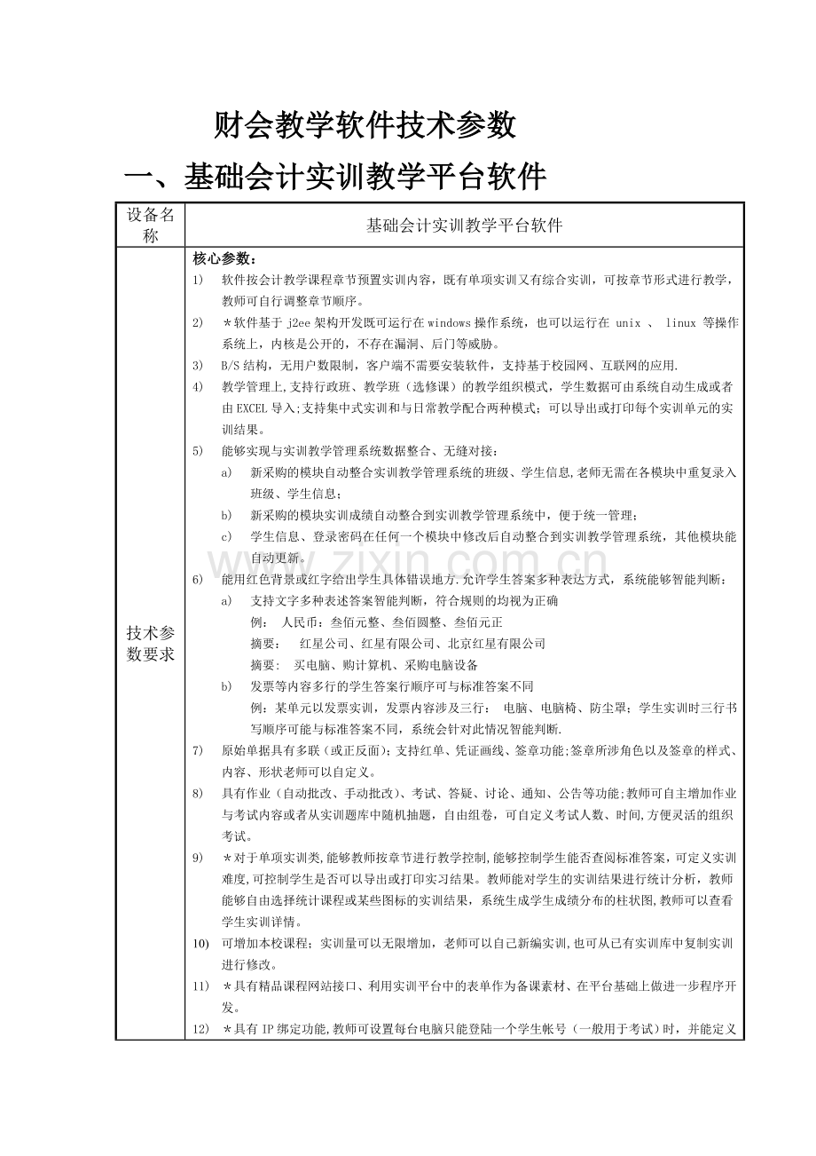 基础会计实训教学平台软件.doc_第1页