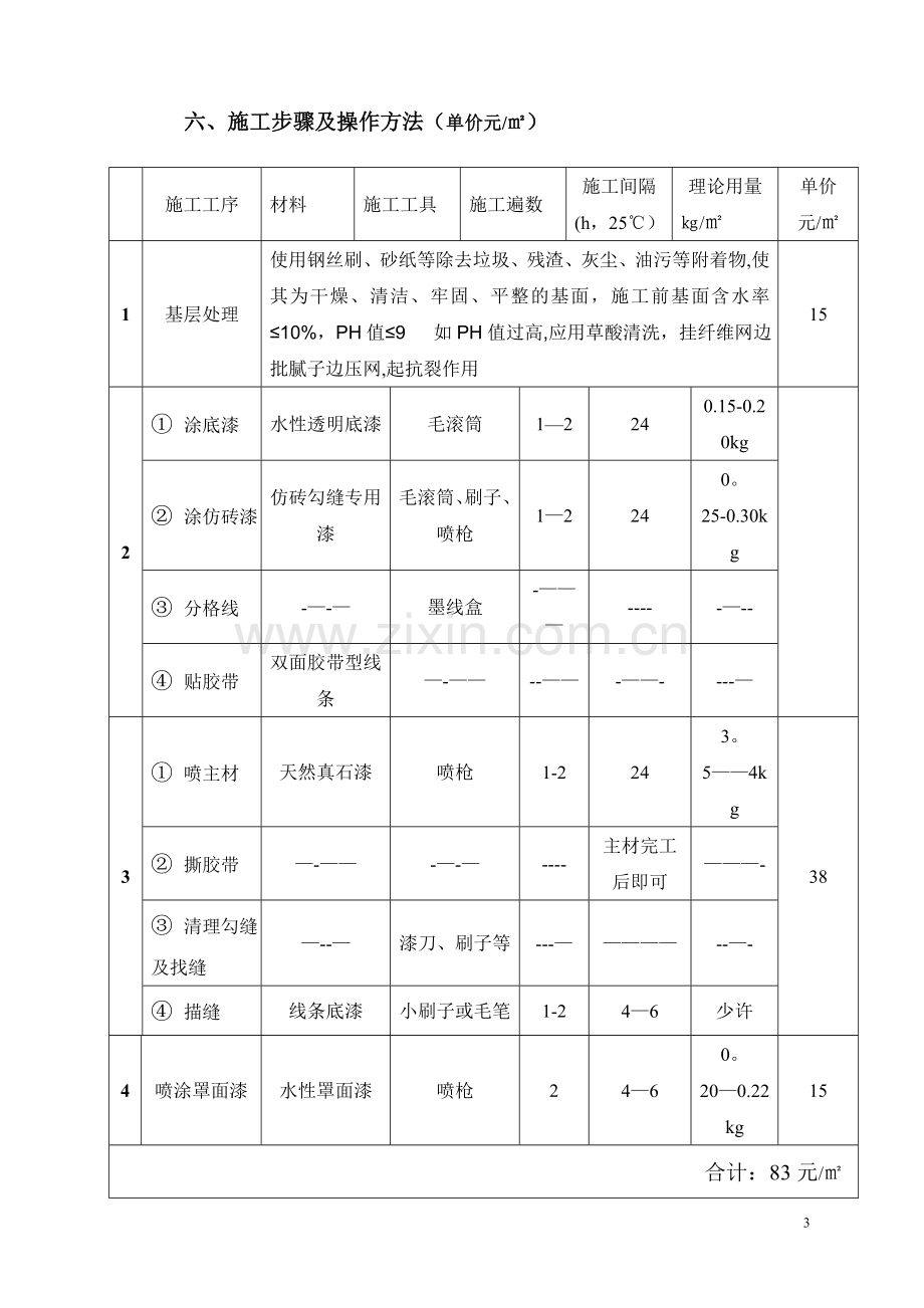 外墙真石漆喷涂施工方案22.doc_第3页