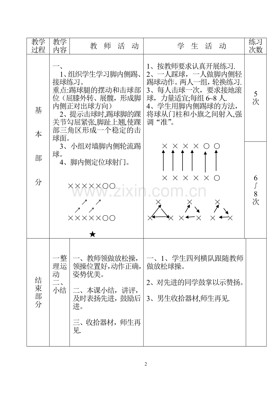 体育优质课全套教案.doc_第2页