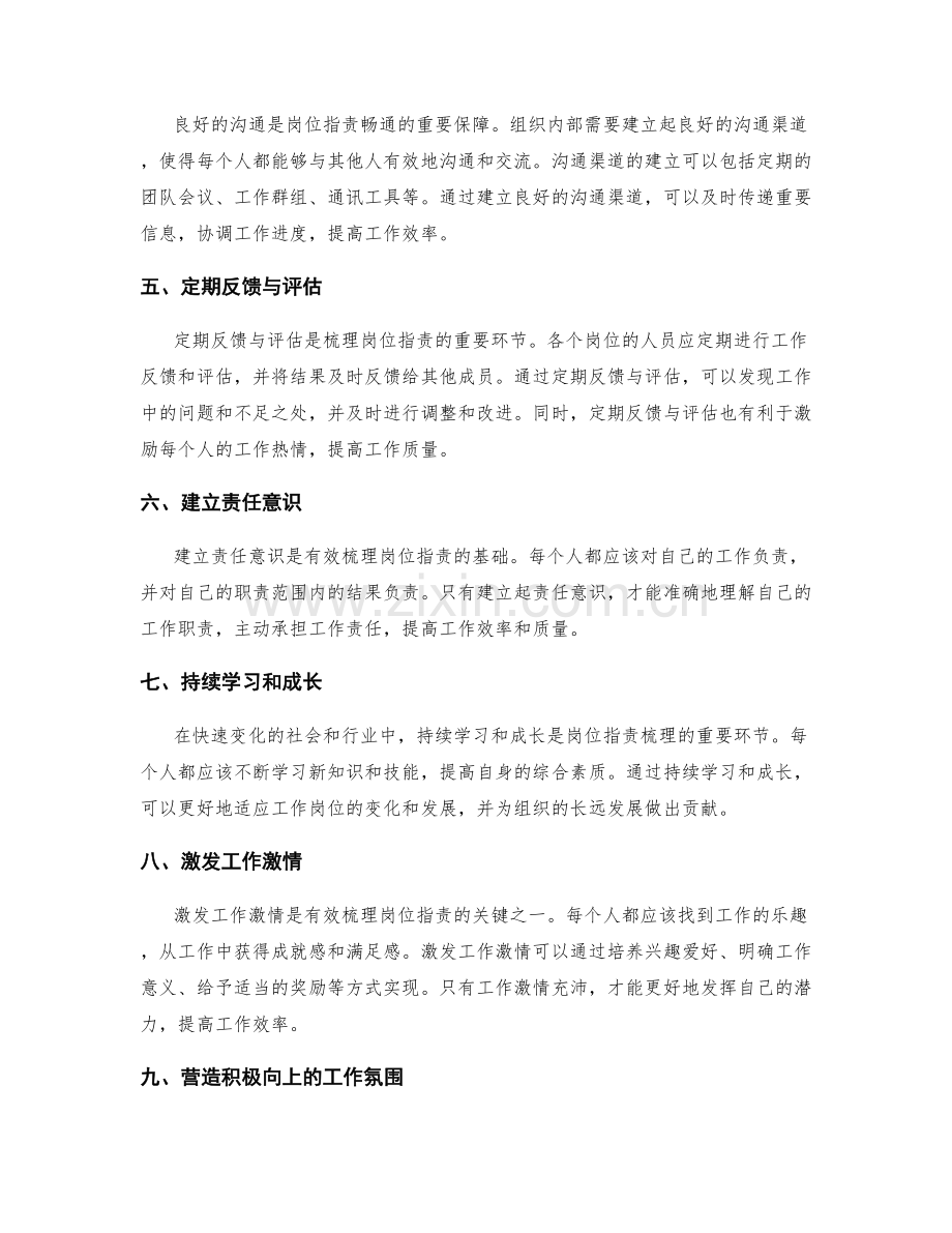 有效梳理岗位职责的重要性与目标.docx_第2页