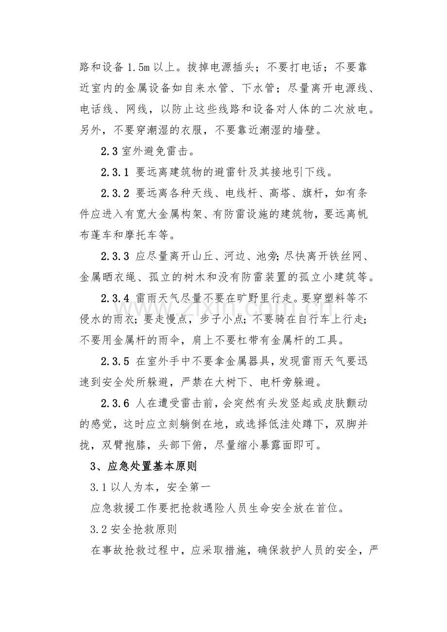 雷电事故应急救援预案.docx_第2页