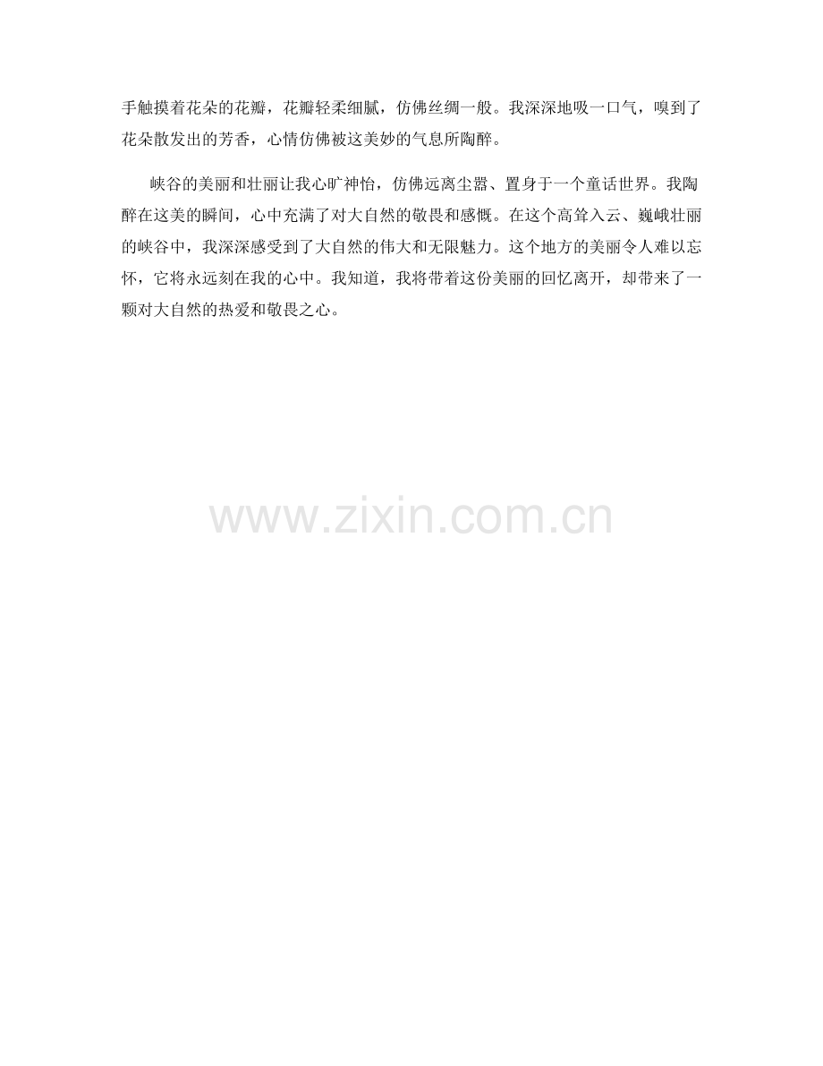 高耸入云的巍峨峡谷.docx_第2页