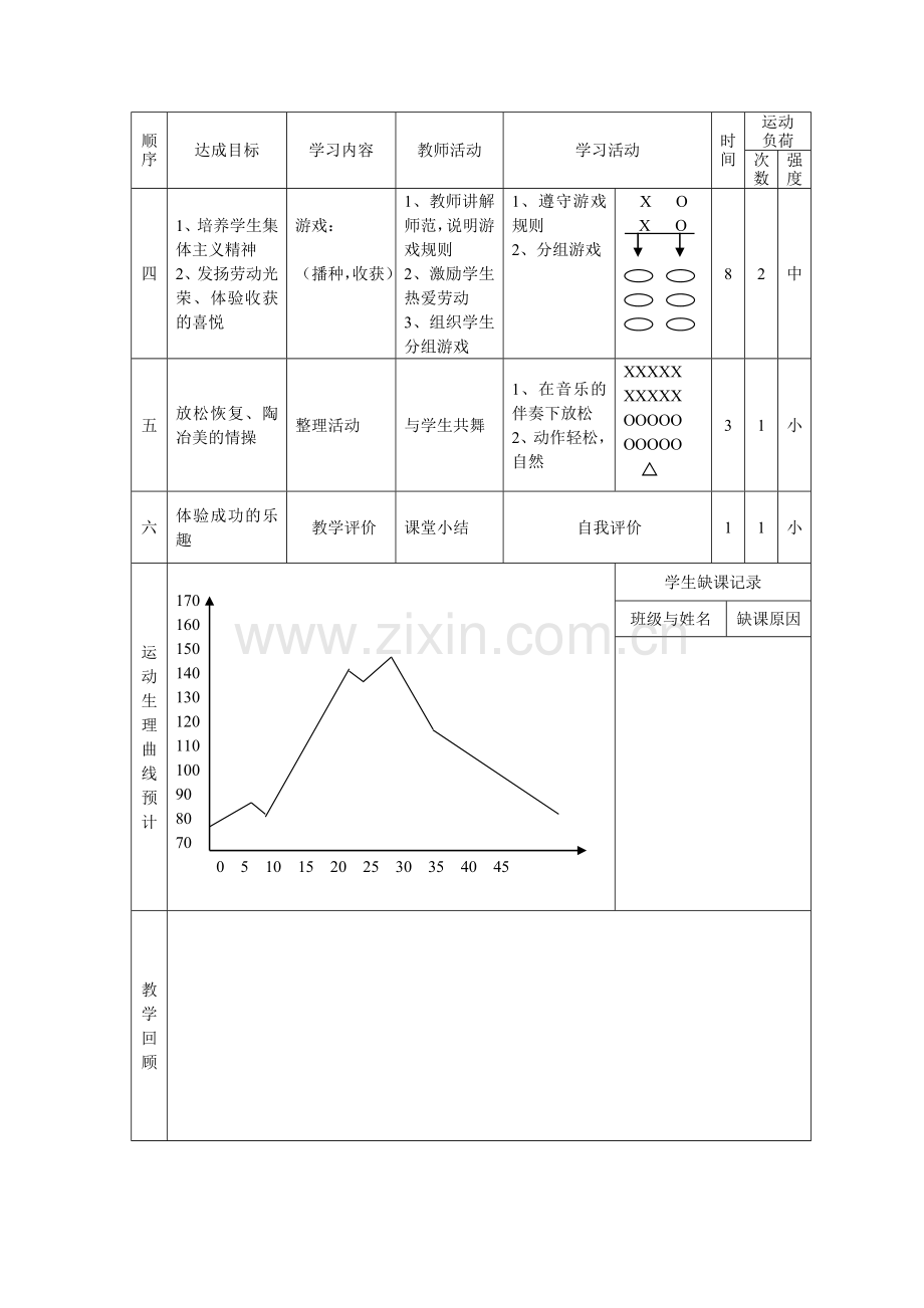 小学四年级体育课教学设计.doc_第3页