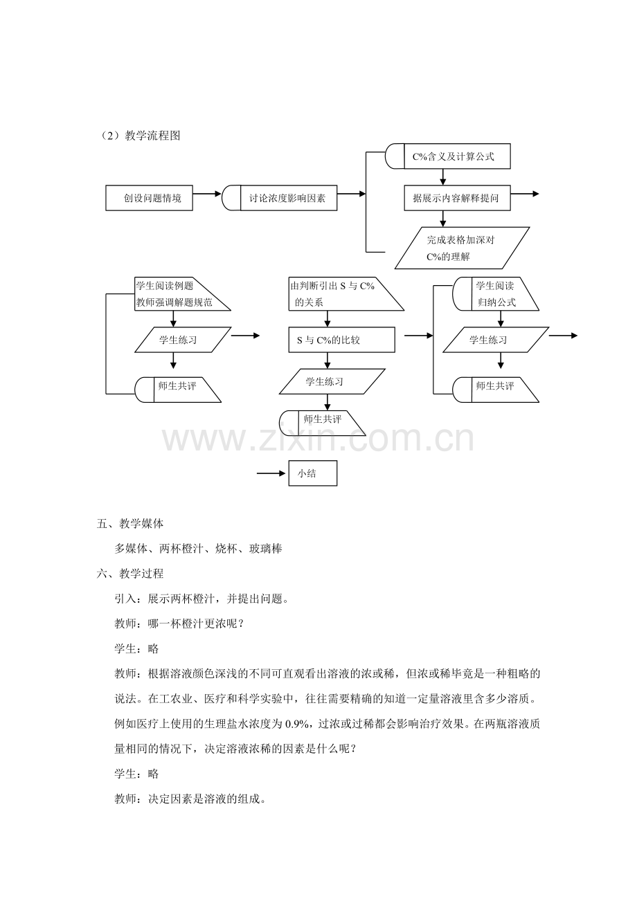 溶液的组成和溶质质量分数.doc_第2页