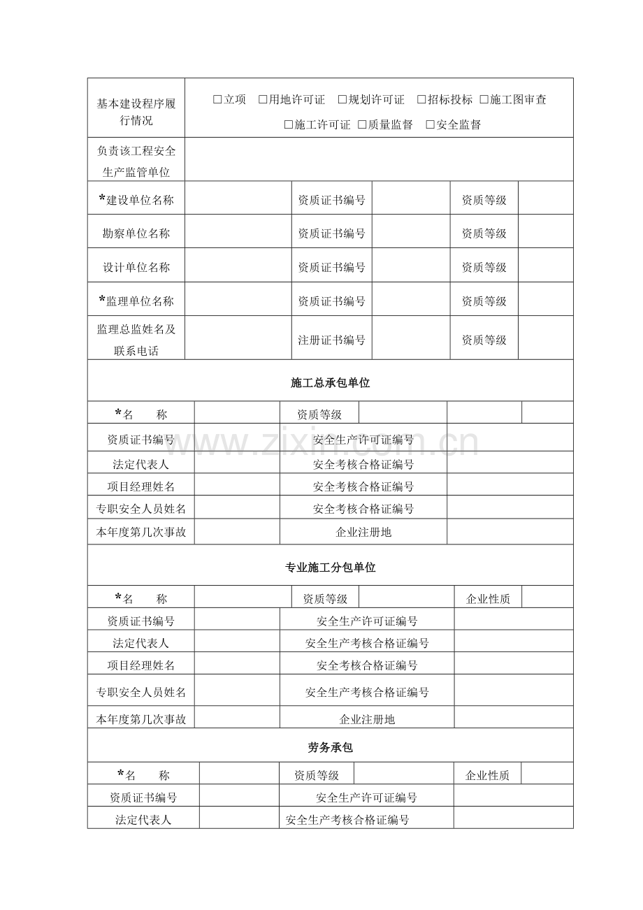 工程建设重大质量安全事故快报表单(空白).doc_第2页