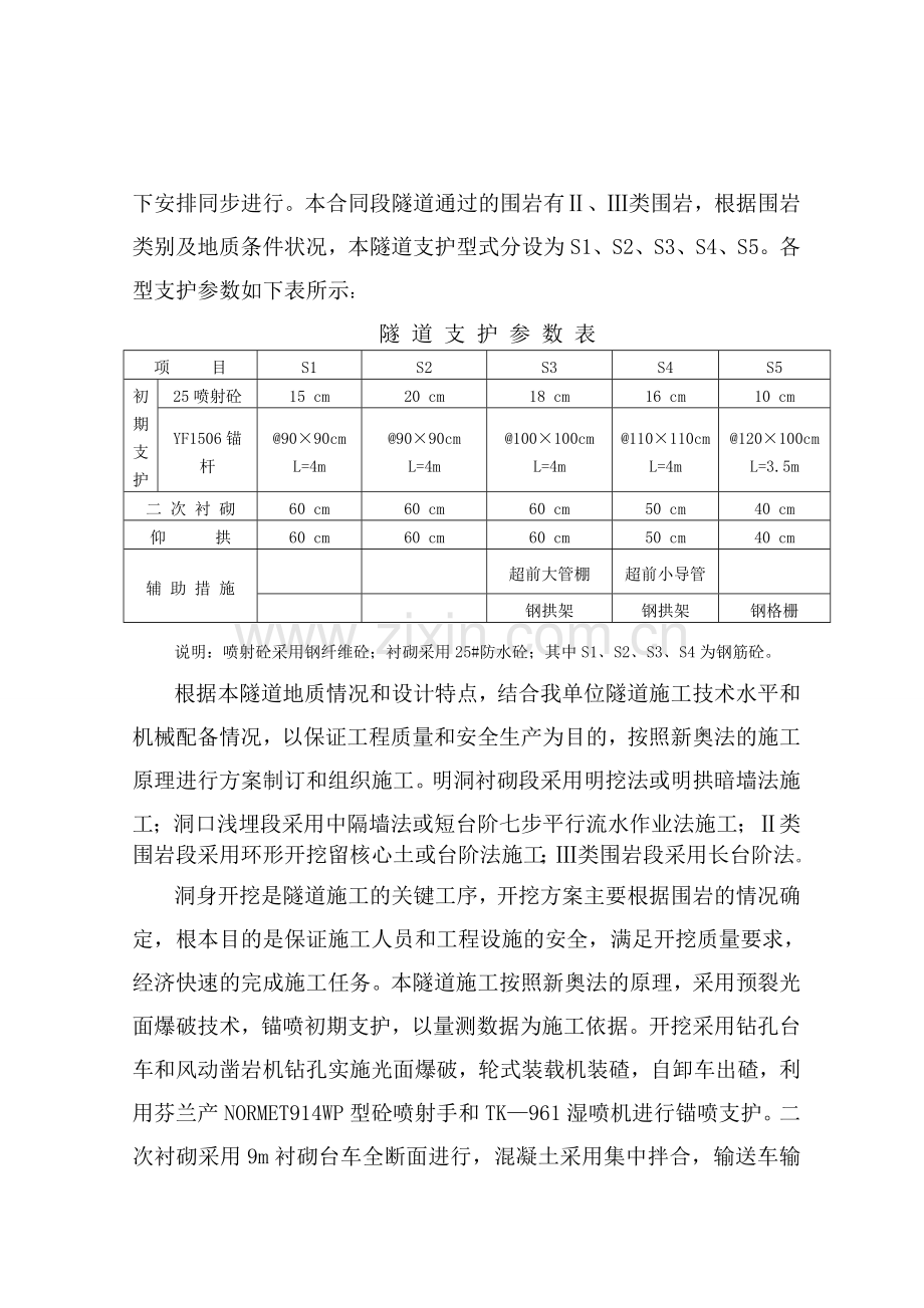 云南青山岭公路隧道施工组织设计78DOC.doc_第2页