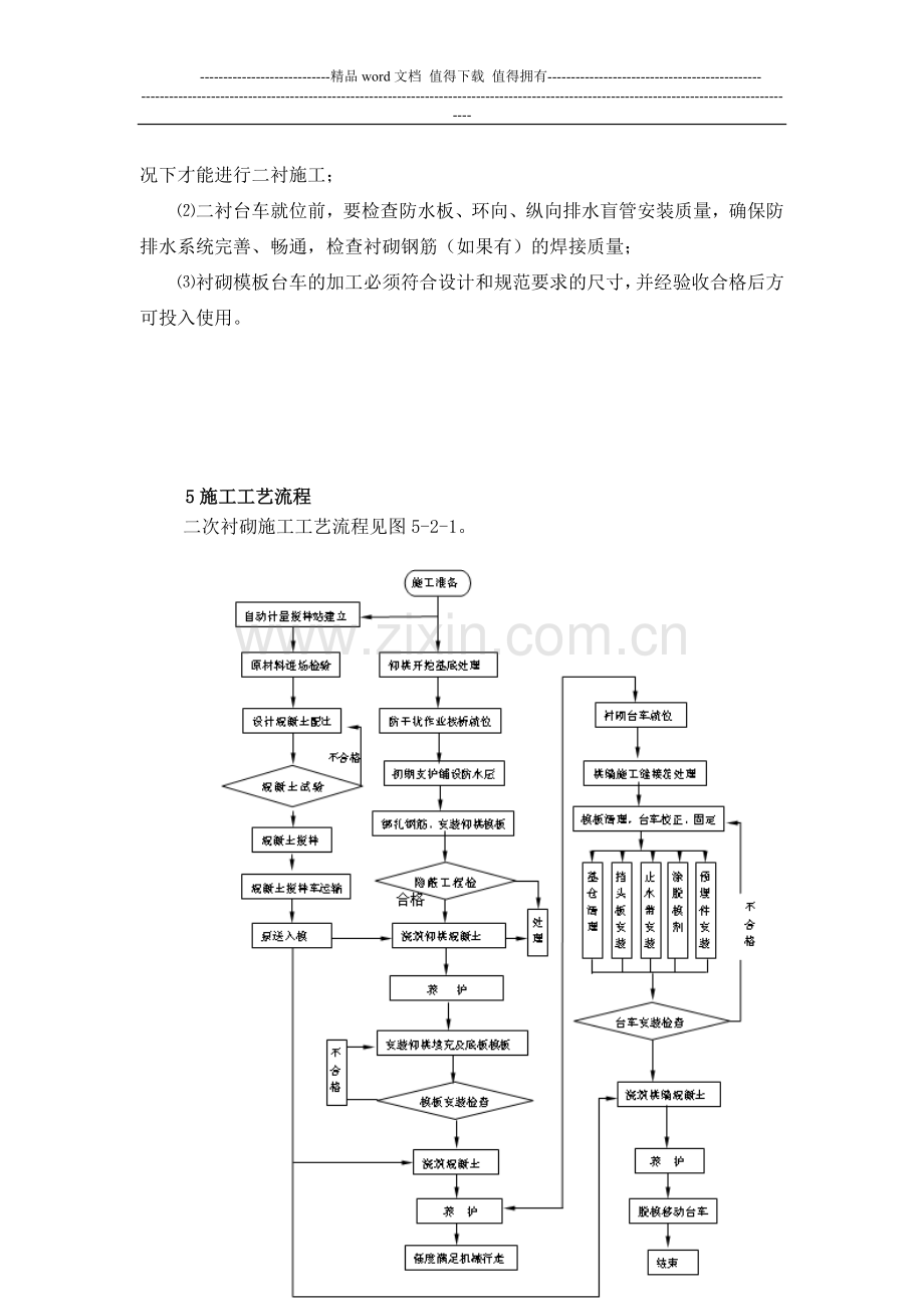 二次衬砌施工作业指导书.doc_第3页