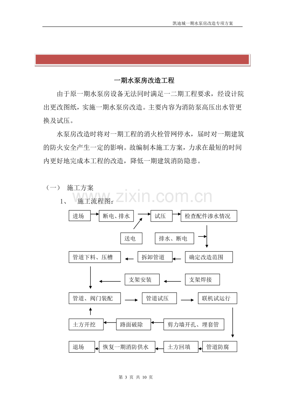 水泵房改造施工方案.doc_第3页