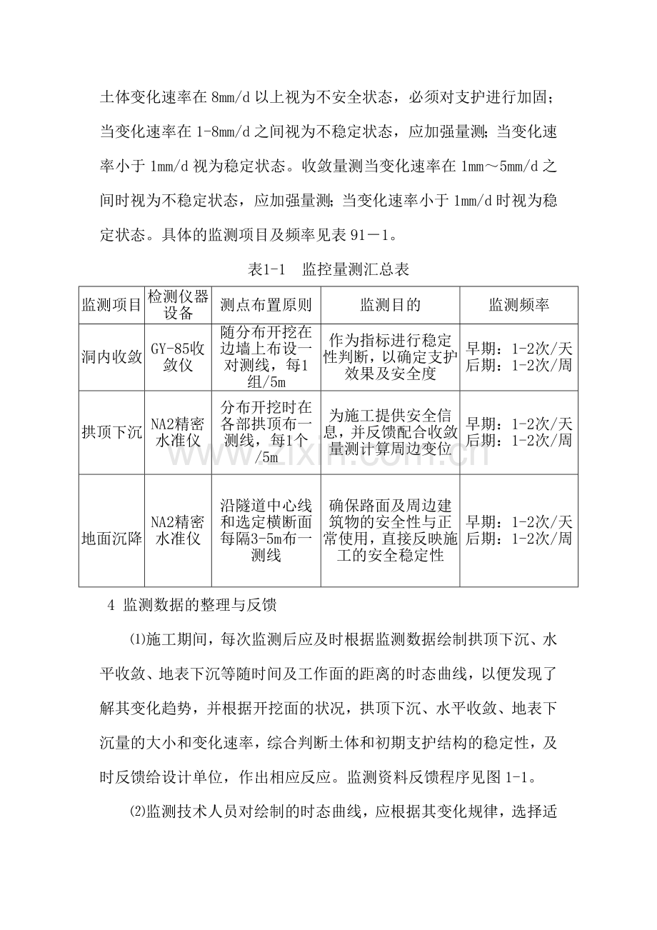 电力隧道施工监控、量测及工地试验方案.doc_第2页