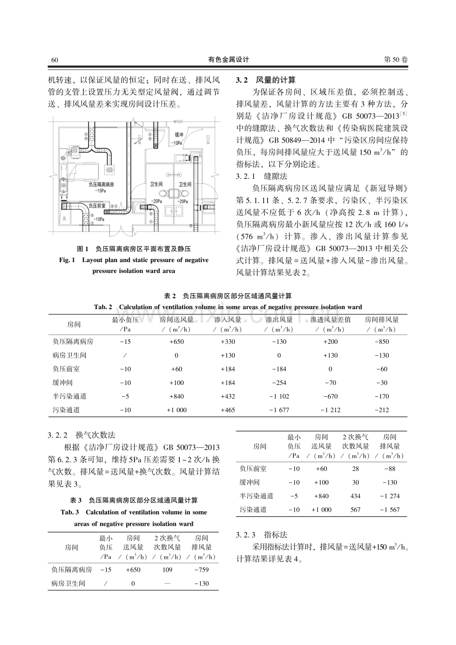 某负压隔离病房暖通设计探讨.pdf_第3页