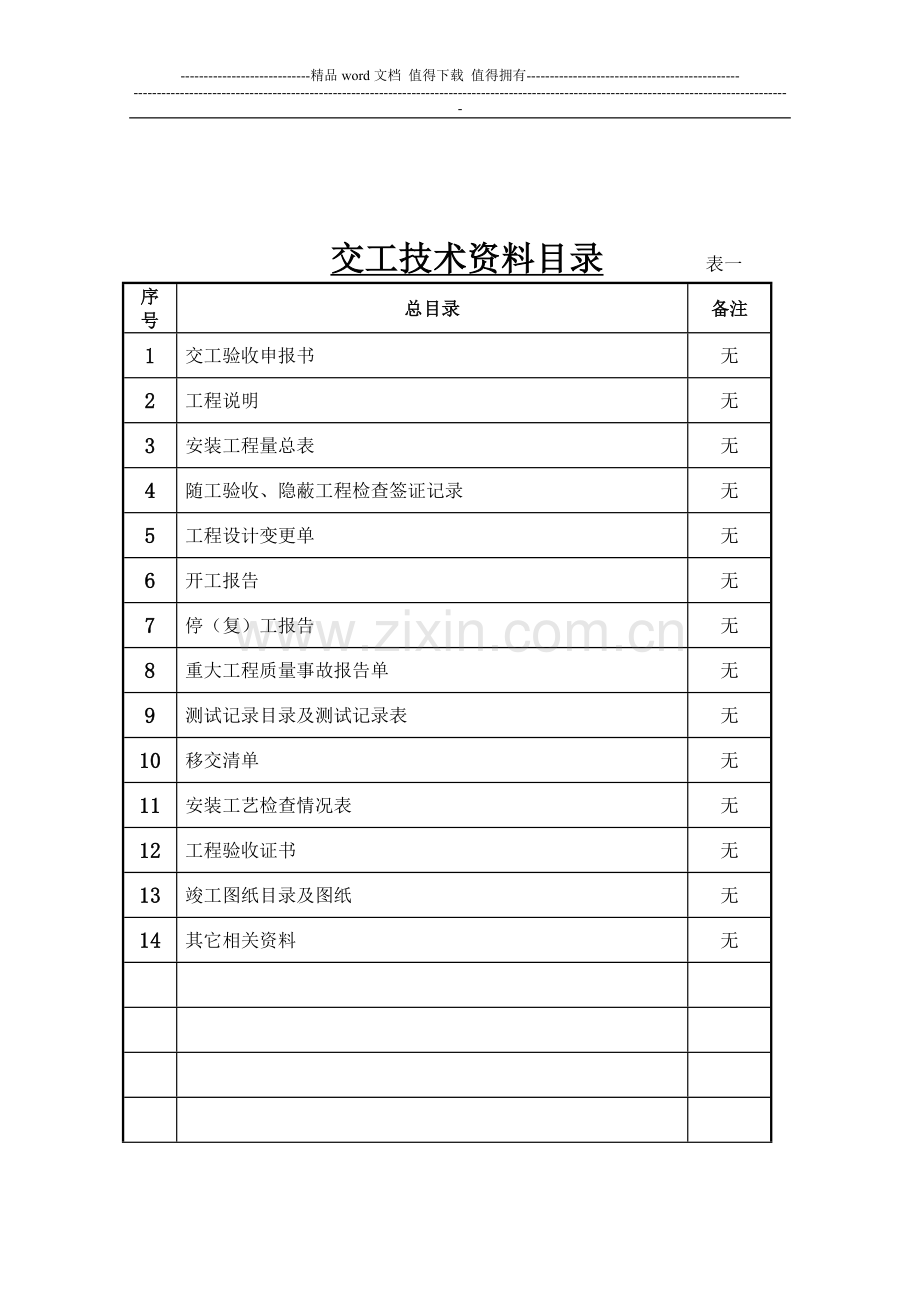 通信工程施工单位交工技术文件.doc_第3页