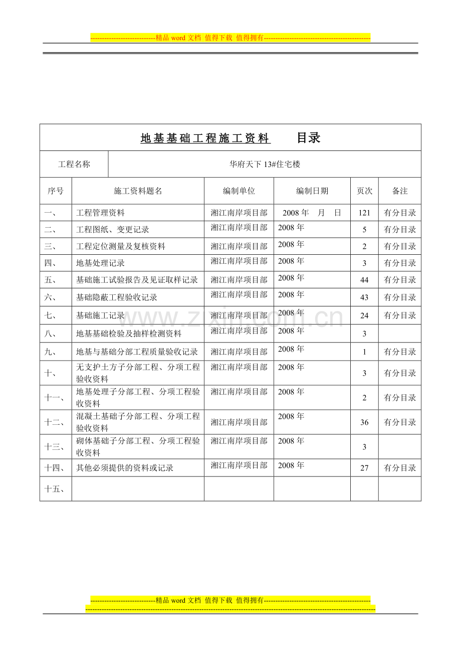 4.1-第一册--地基及基础工程施工资料.doc_第2页