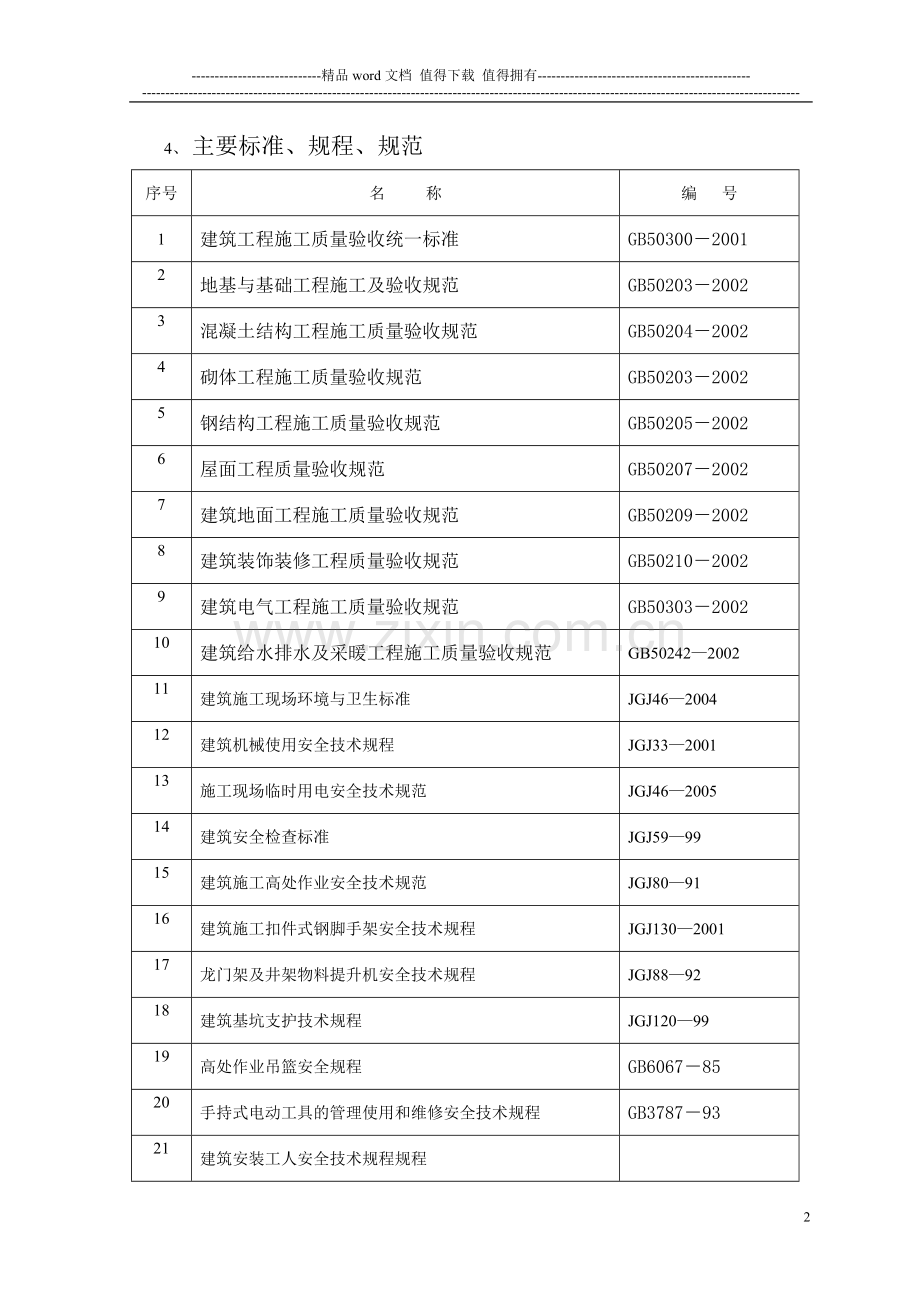 胜利嘉园15#施工组织设计(20070807).doc_第2页