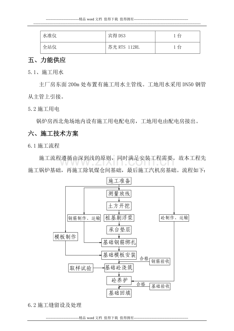 主厂房基础施工方案.doc_第3页