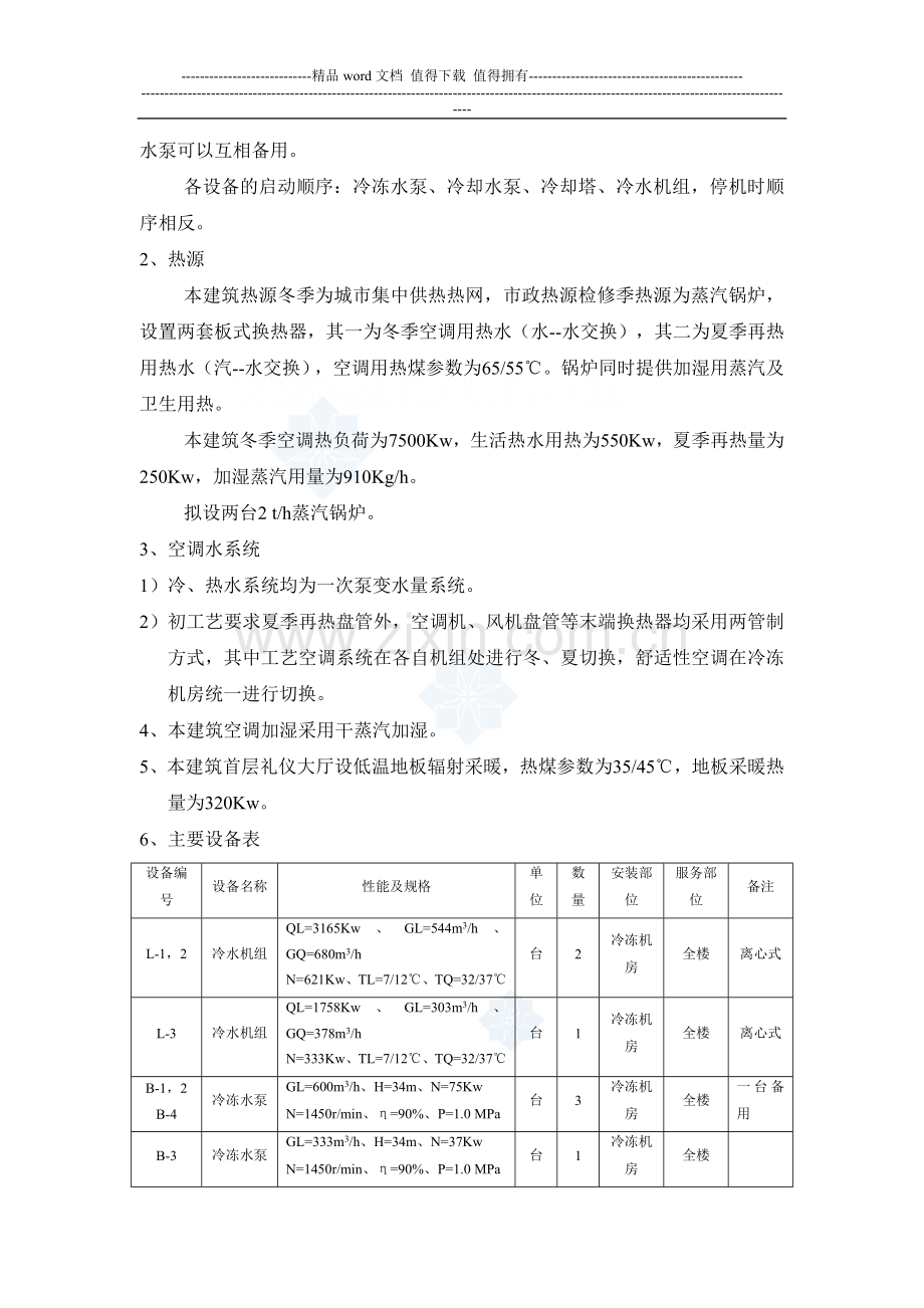 北京某大型公共建筑的空调水系统施工组织设计-secret.doc_第2页