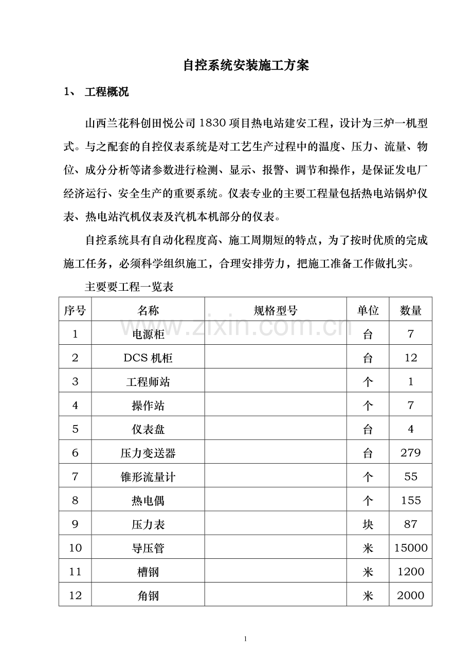 热控施工方案.doc_第1页