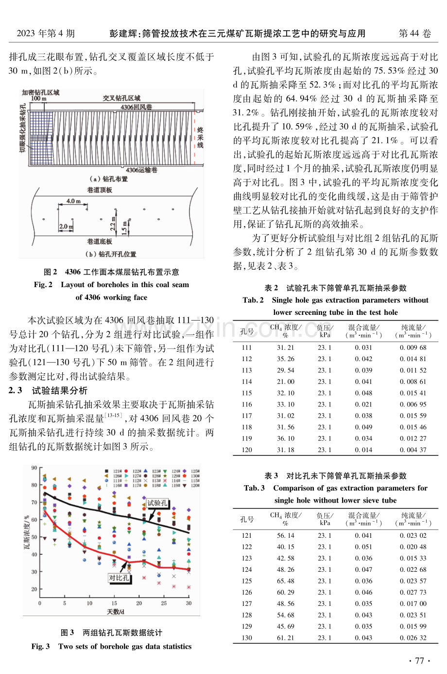 筛管投放技术在三元煤矿瓦斯提浓工艺中的研究与应用.pdf_第3页