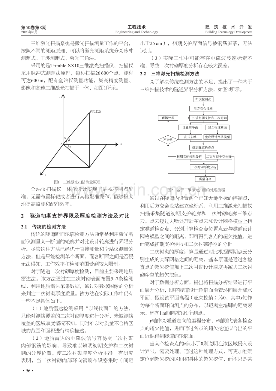 三维激光扫描技术在隧道界限分析中的应用.pdf_第2页