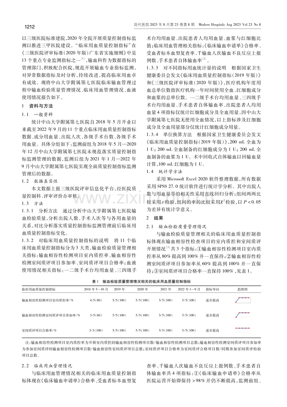 深圳市新建三级医院临床输血质量控制现状分析与思考.pdf_第2页