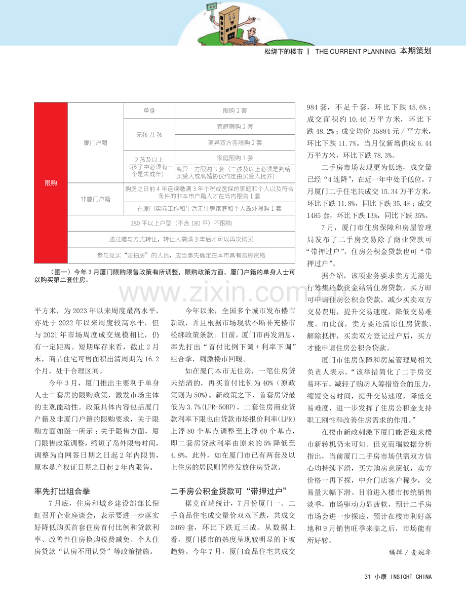 厦门：组合拳刺激楼市回暖.pdf_第2页