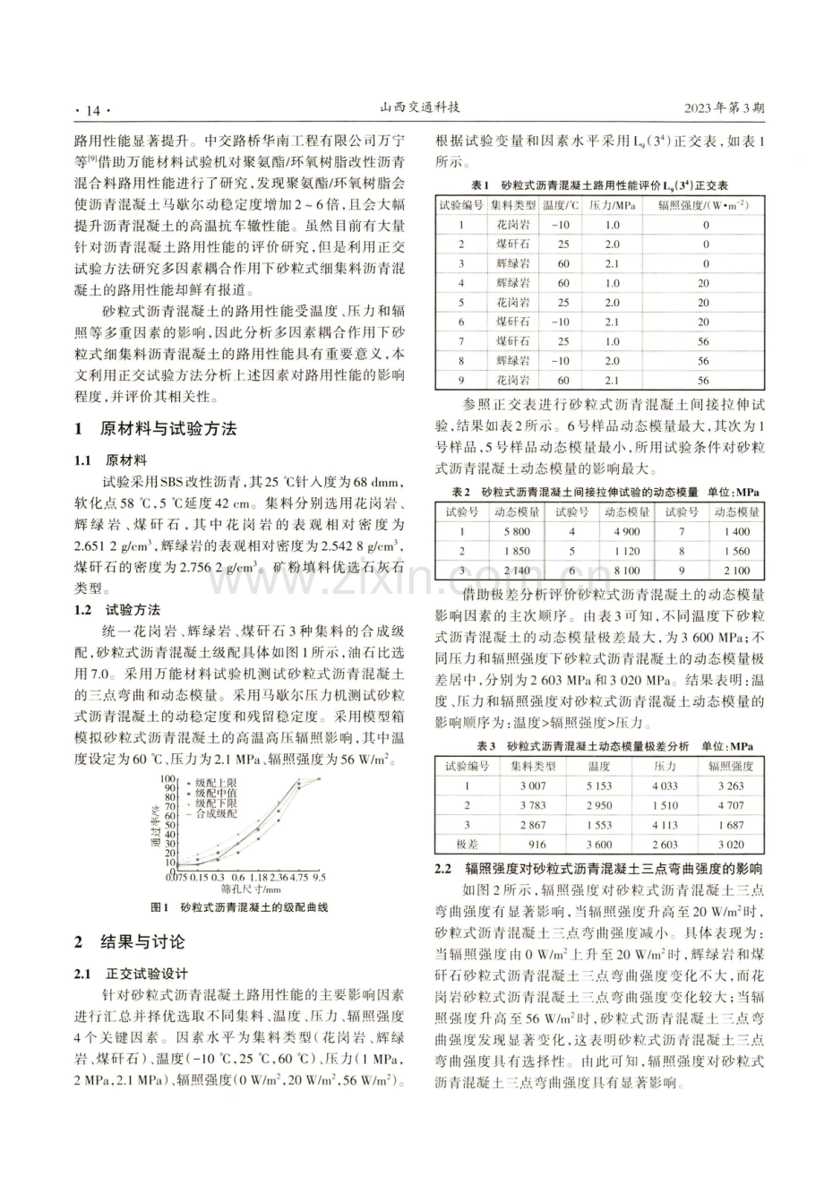 砂粒式沥青混凝土的路用性能研究.pdf_第2页