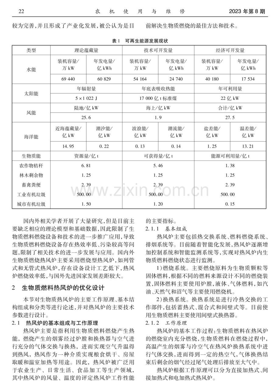 生物质秸秆燃料热风炉发展与设计.pdf_第2页