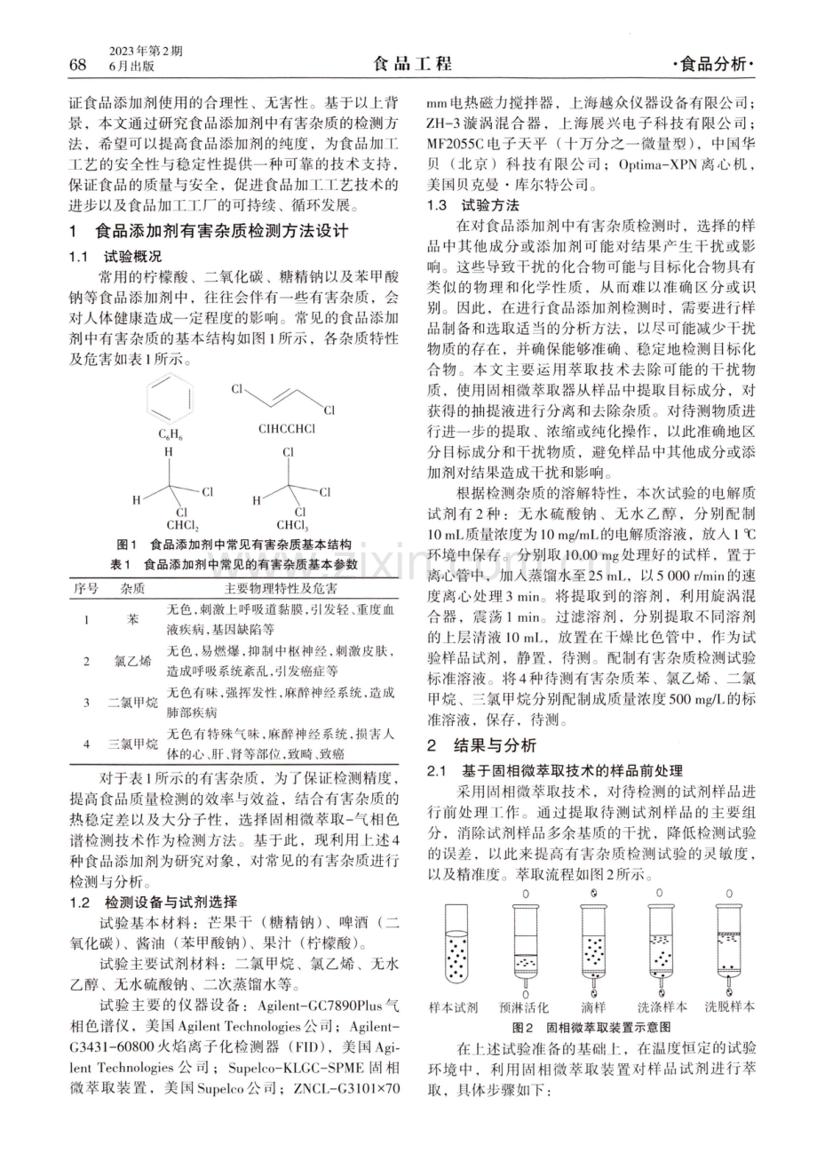 食品添加剂中有害杂质检测方法研究.pdf_第2页