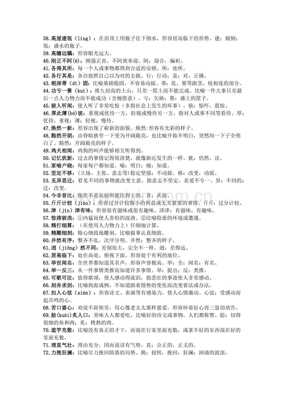 初中语文这200个必考成语.docx_第2页