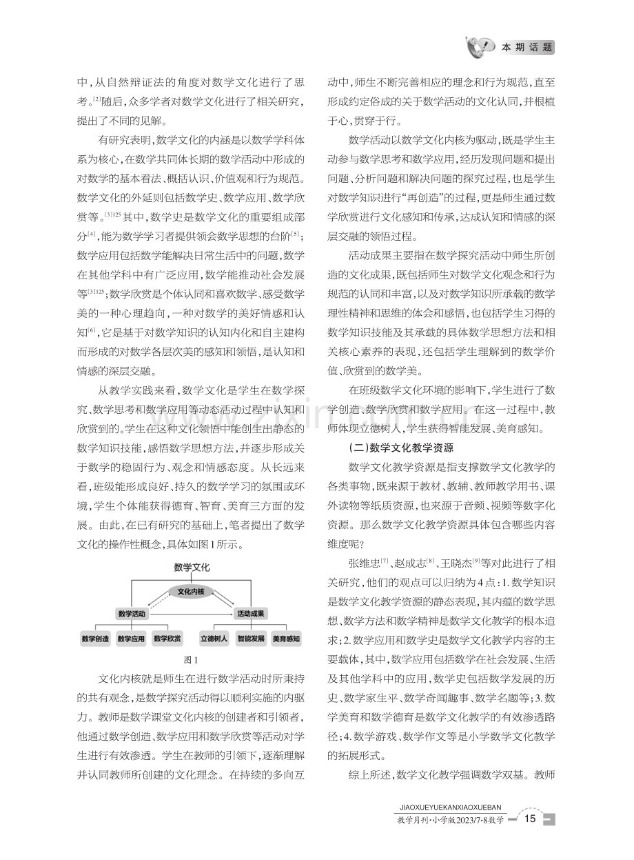 数学文化教学资源开发与应用——以小学数学为例.pdf_第2页